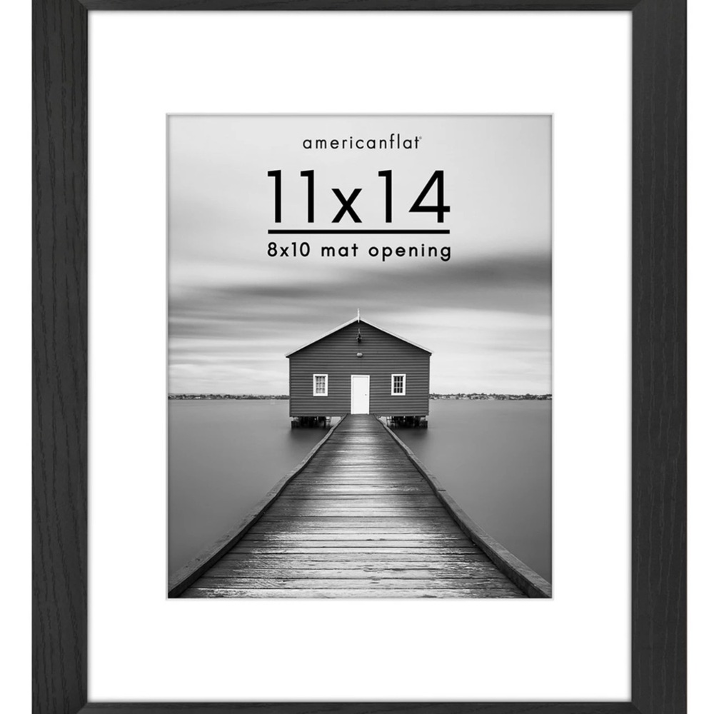 Black Picture Frame 11x14 by Americanflat